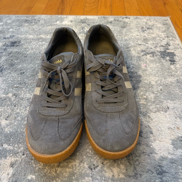 Gola Classics Women's Harrier Mirror Sneakers, SZ 11, Mocha/Gold - Picture 4 of 16